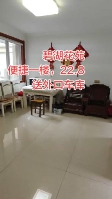 碧湖花苑22.8万1室1厅1卫54㎡